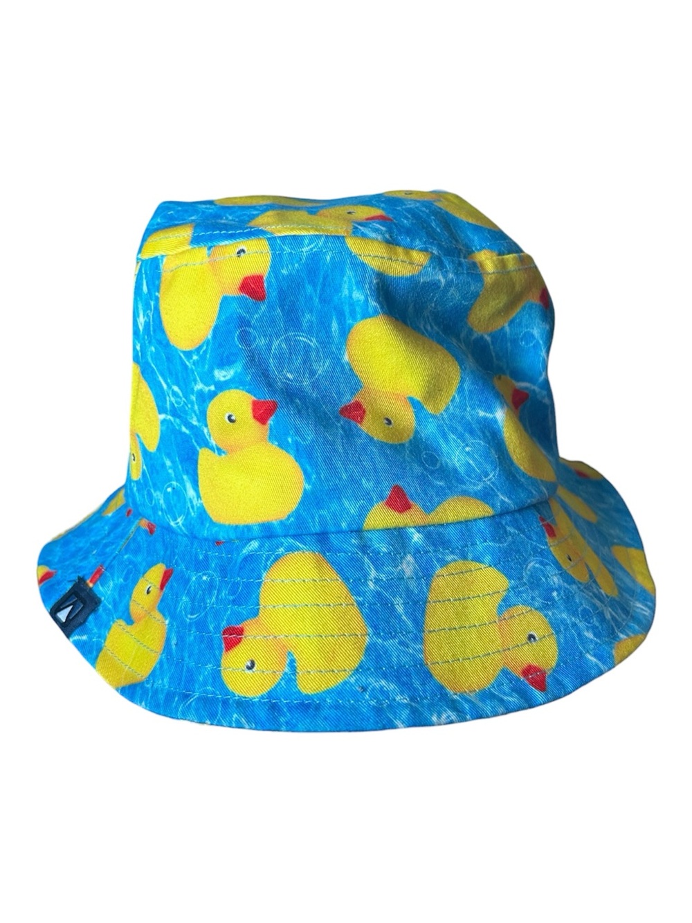 Boathouse Blue Duck Print Bucket Hat